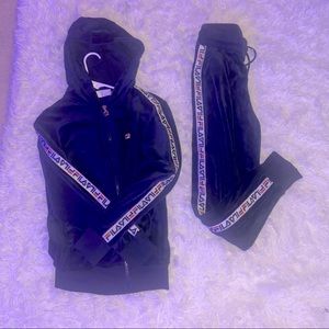 Velour FILA Sweatsuit